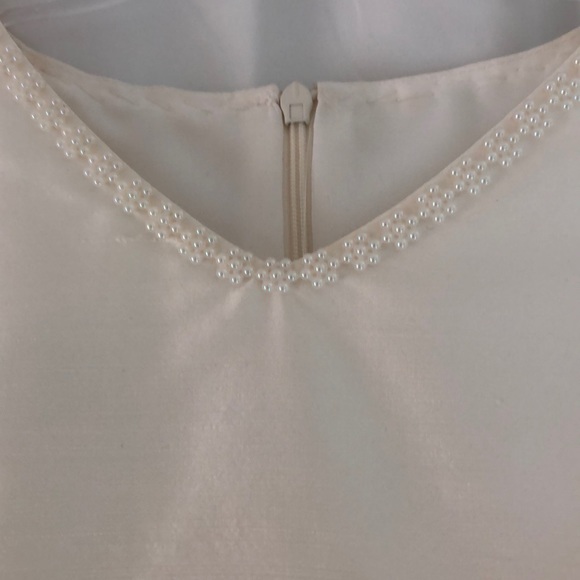 Raw silk and pearls, the ultimate elegance - Picture 3 of 3